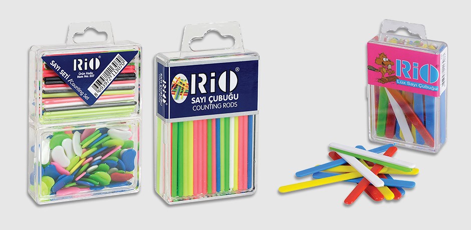 пальчики "RIO" сcounting rods, пластмассовые 