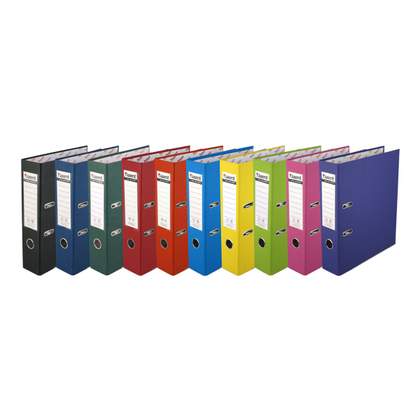 Папка-регистратор Classic A4 с односторонним покрытием, 7,5 см, ассорти цветов