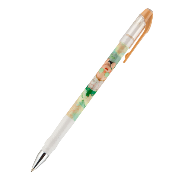 Ручка шариковая Axent Gapchinska, синий 0,5мм, полноцветный принт
