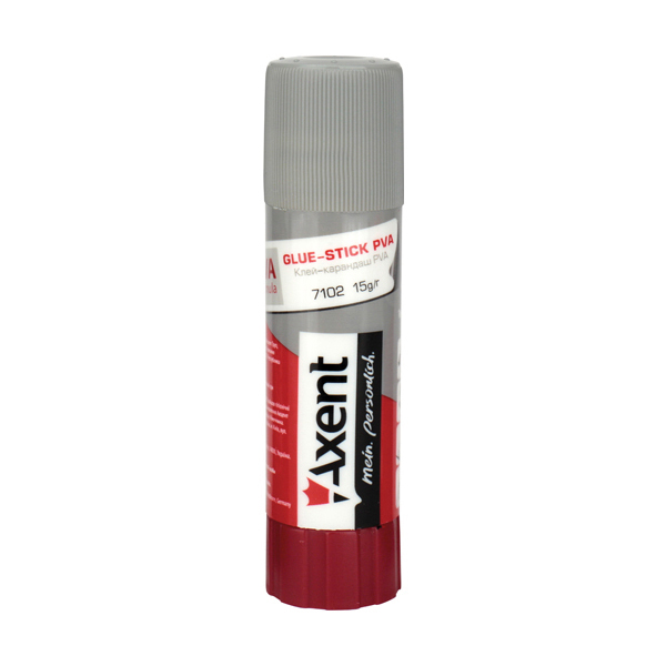 Клей-карандаш Axent 7102-A, PVA 15г