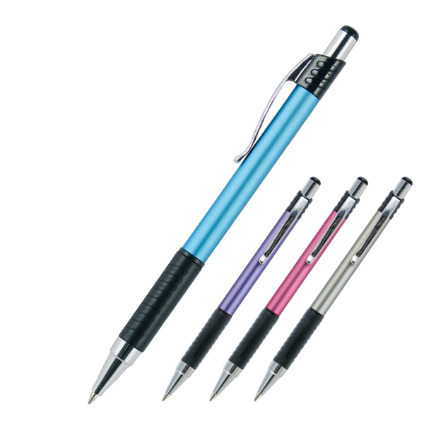 Ручка шариковая Delta автоматическая DB2016, синий 0,7мм, металлический корпус