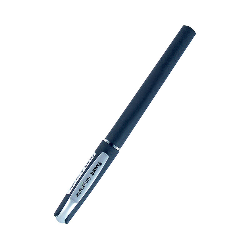 Ручка гелевая Axent Autographe AG1007-01-A, чёрная, 0.5 мм