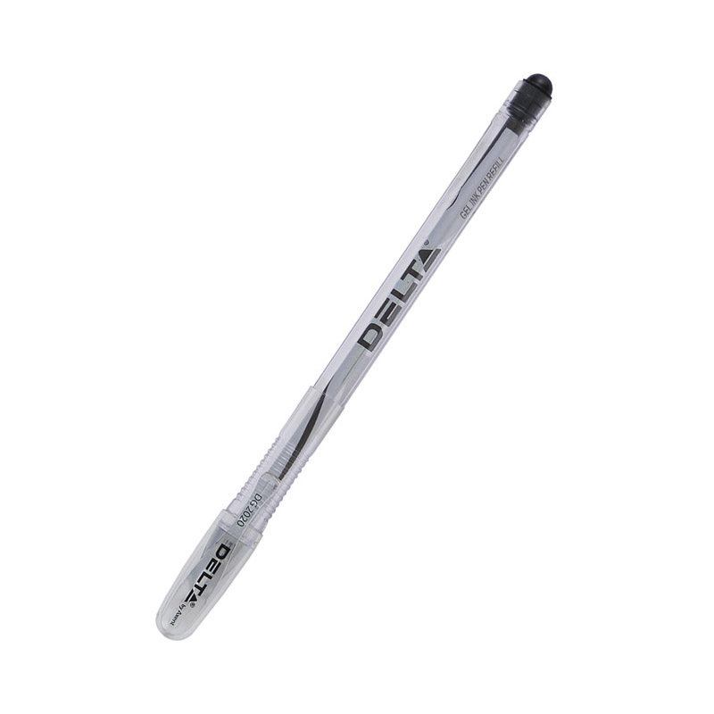 Ручка гелевая Delta DG2020-01, чёрная, 0.5 мм