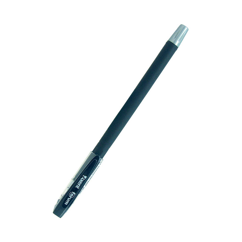 Ручка гелевая Axent Forum AG1006-01-A, чёрная, 0.5 мм