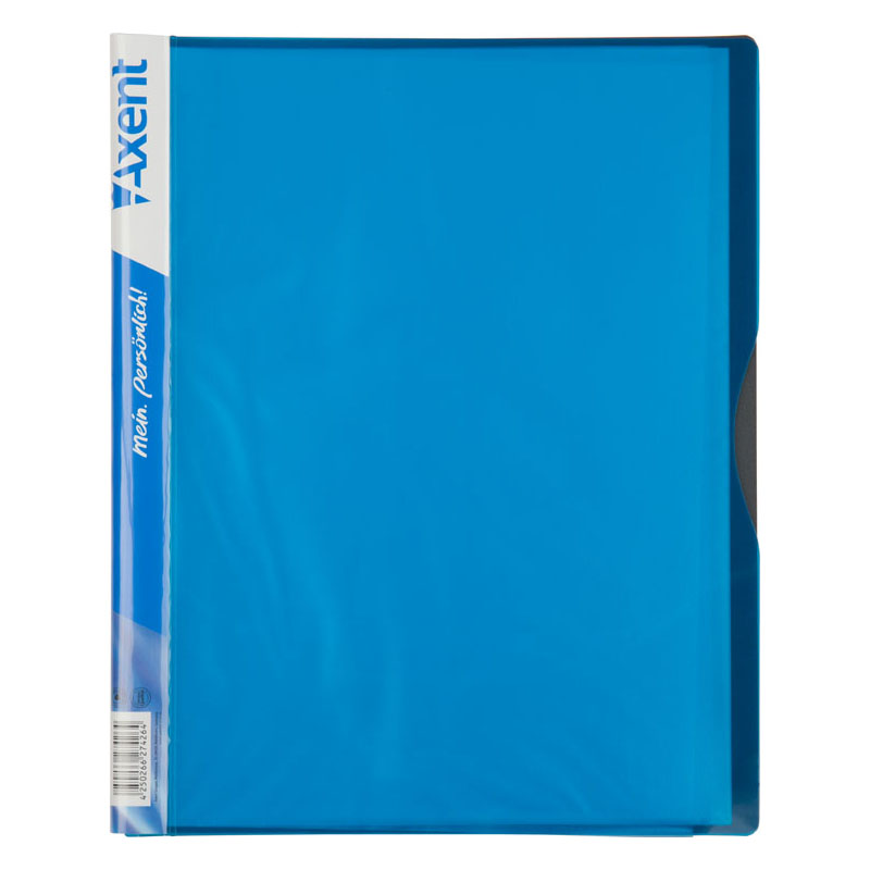 Дисплей-книга Axent 1120-07-A 20 файлов, голубая