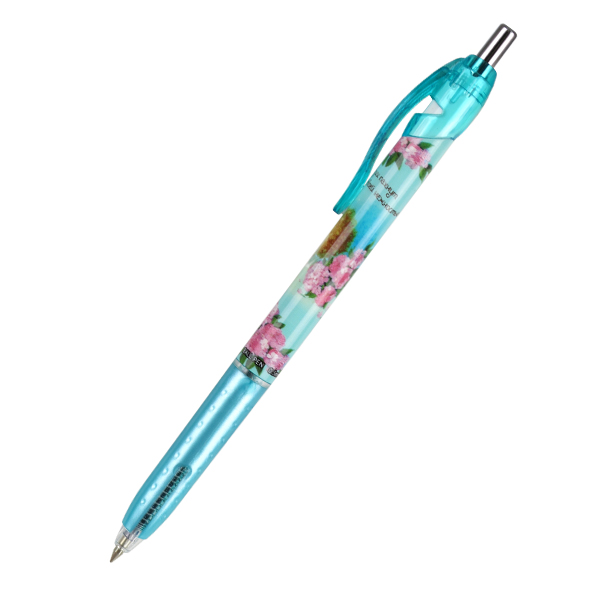 Ручка шариковая Axent автоматическая Gapchinska, синий 0,5мм, полноценный принт