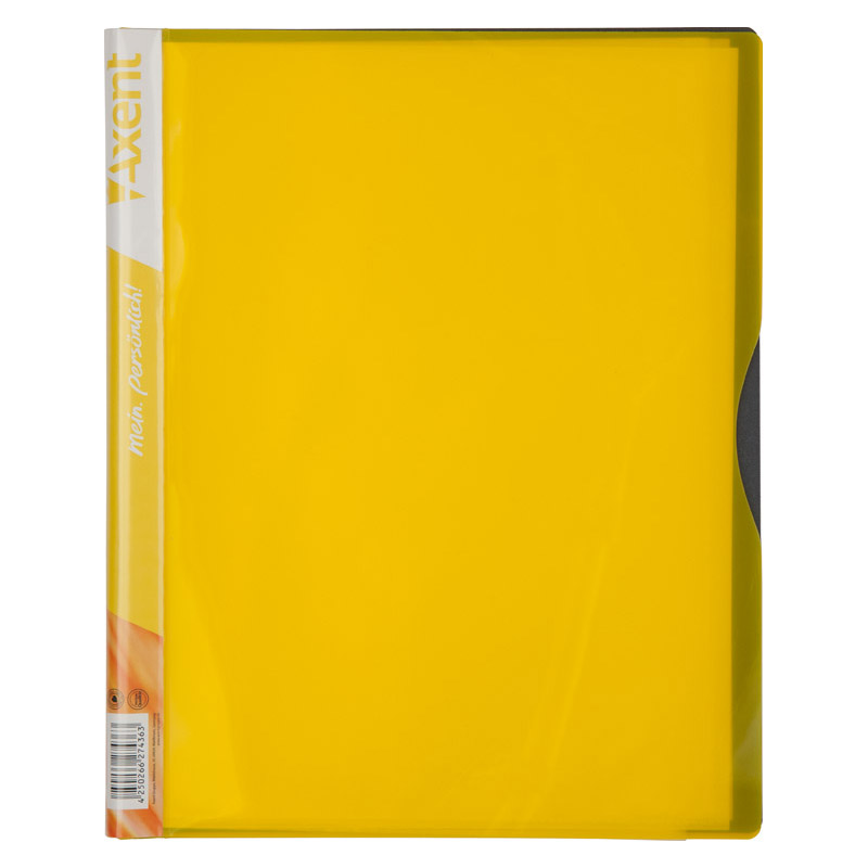 Дисплей-книга Axent 1140-08-A 40 файлов, желтая