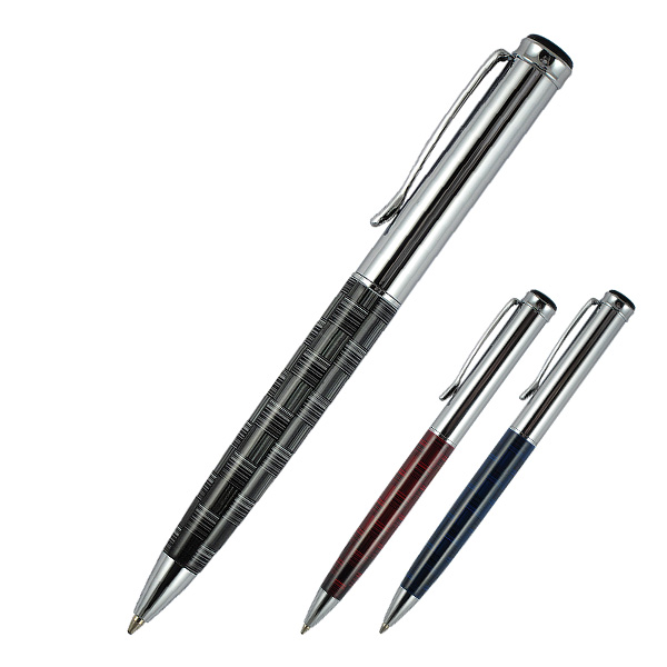 Ручка шариковая Axent Axent Solid, синий 1мм, металлический корпус