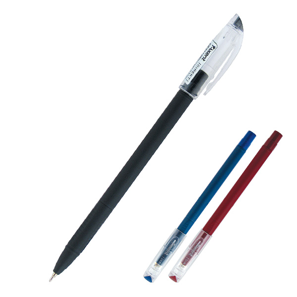 Ручка шариковая Axent Direkt, синий 0,5 мм, синий корпус