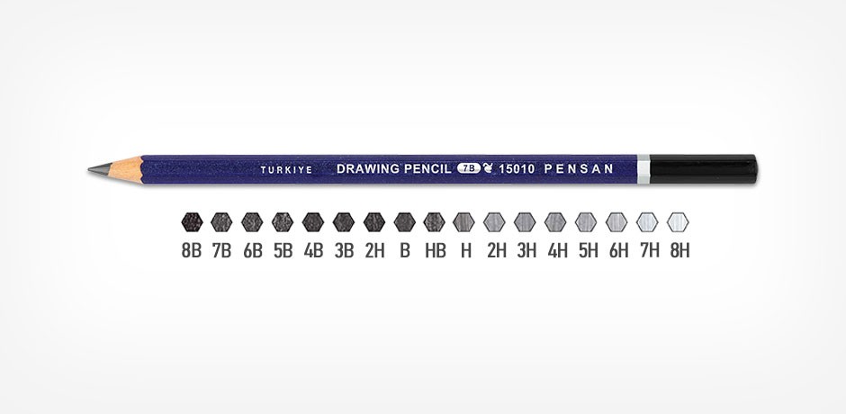 карандаш "PENSAN" - drowing pencil 15010P 