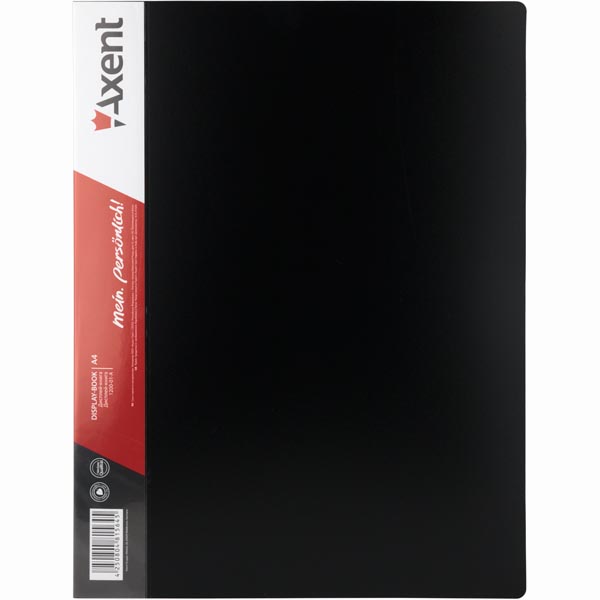 Дисплей-книга Axent 1200-01-A 100 файлов, A4, черная
